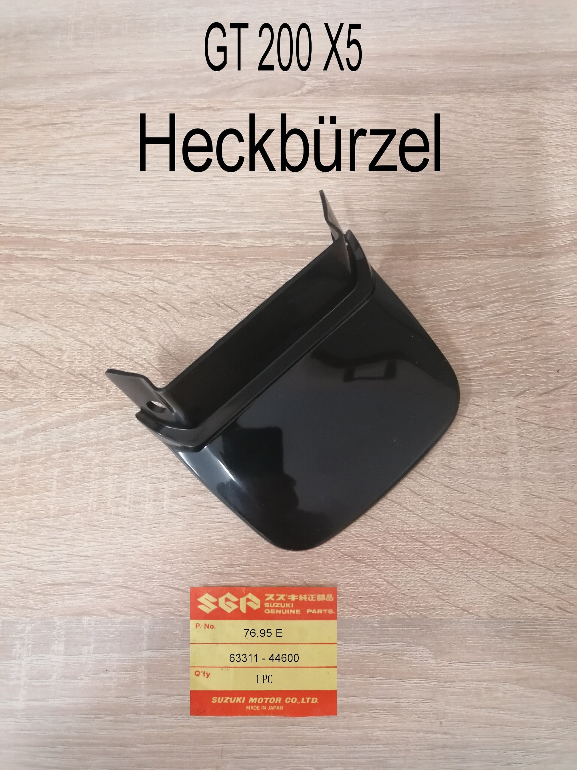 Suzuki GT 200 X5 Heckbürzel neu.