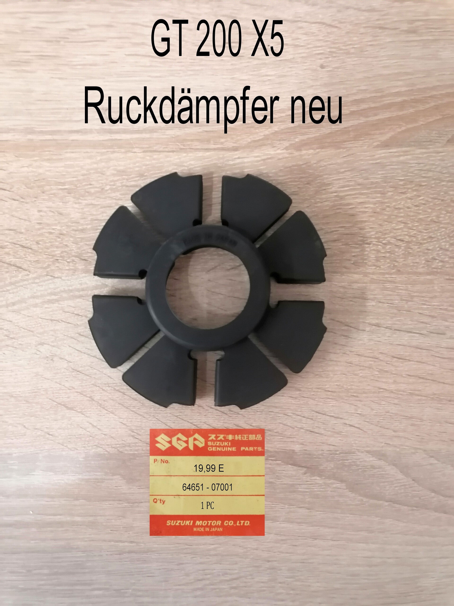 Suzuki GT 200 X5  Ruckdämpfer neu