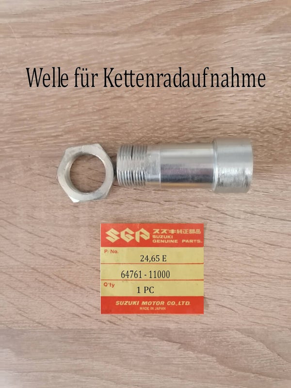 Suzuki T 500 + GT 500 Welle für Kettenradaufnahme gebraucht.