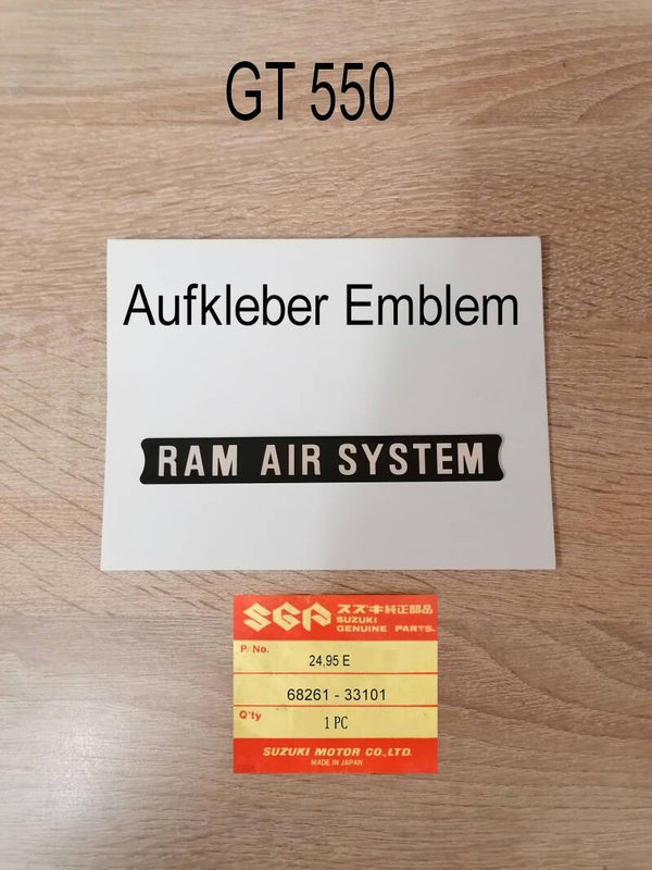 Suzuki GT 550 Aufkleber Emblem