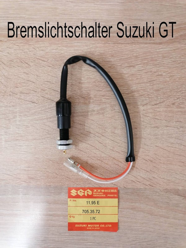 Bremslichtschalter hinten neu.