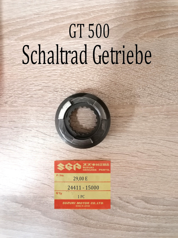 Suzuki GT 500 + T 500 Schaltrad gebraucht.