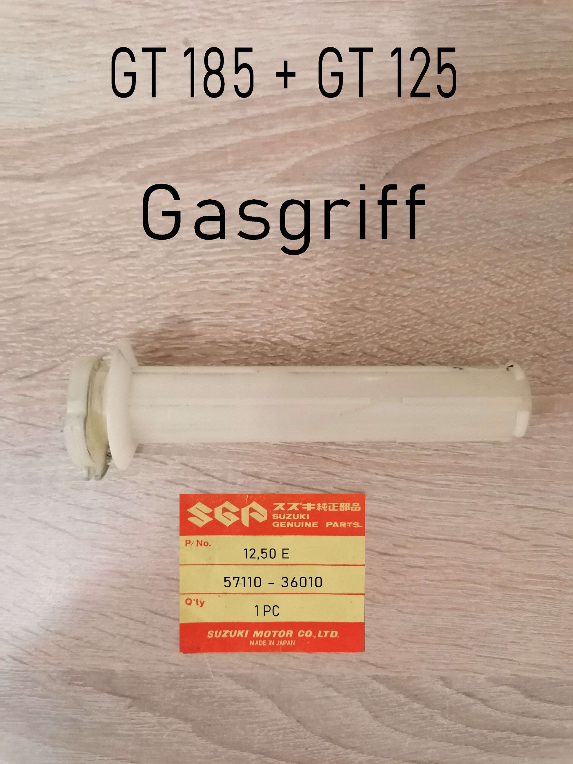 Suzuki GT 185 + GT 125 Gasgriff