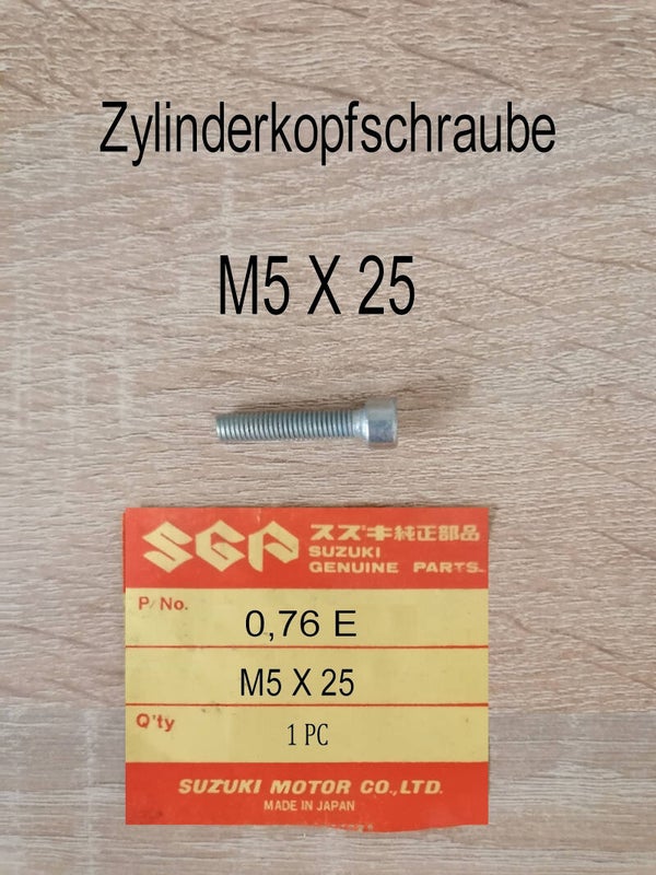 Zylinderkopfschraube M5 X 25 neu