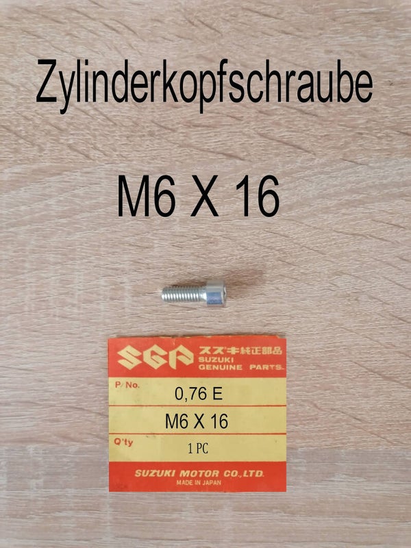 Zylinderkopfschraube M6 X 16 neu