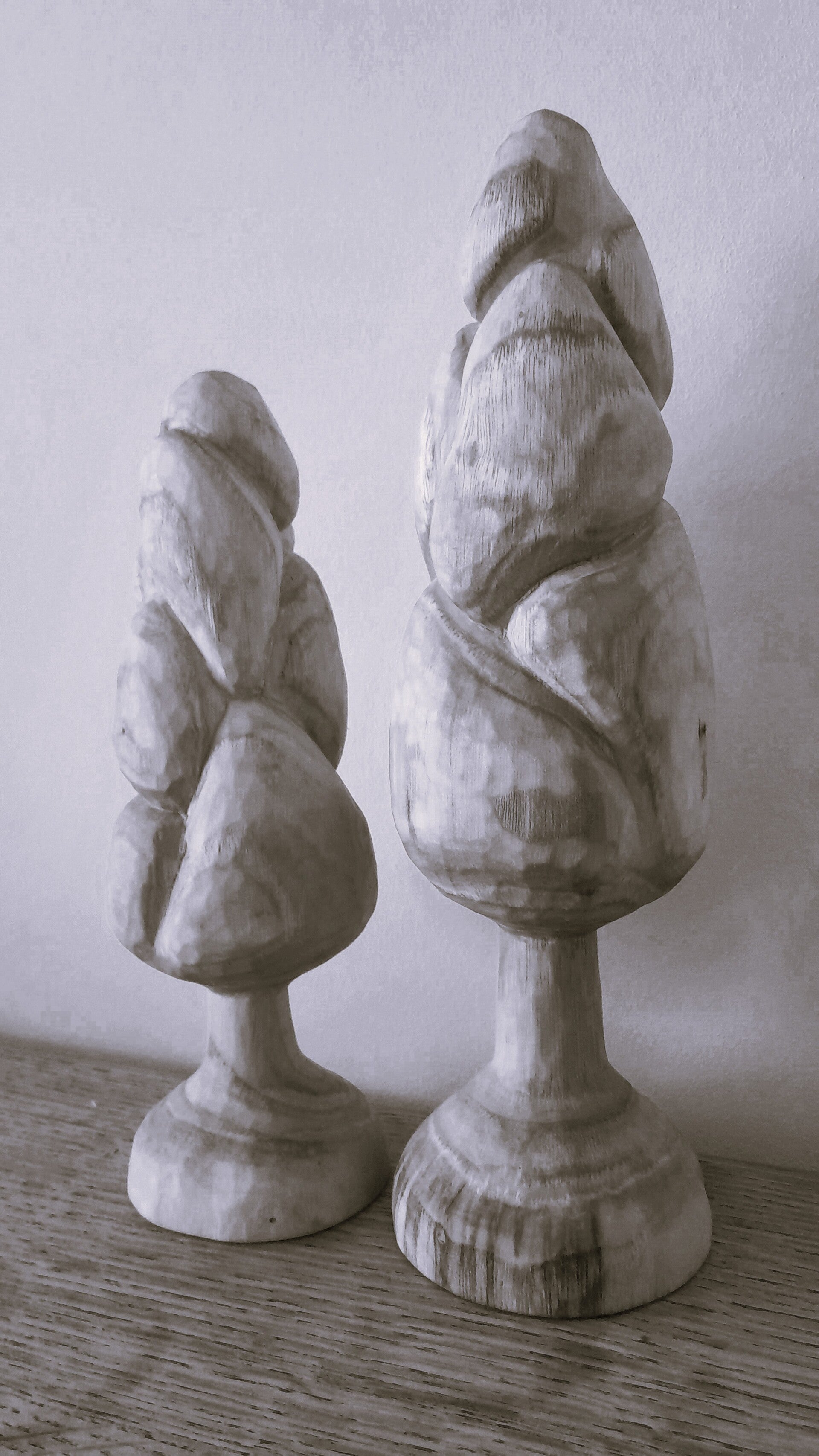 houten bomen set A009 & A010 - VERKOCHT