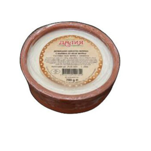 DaliyA kiselo Mlyako Keramika Kaymak 700gr