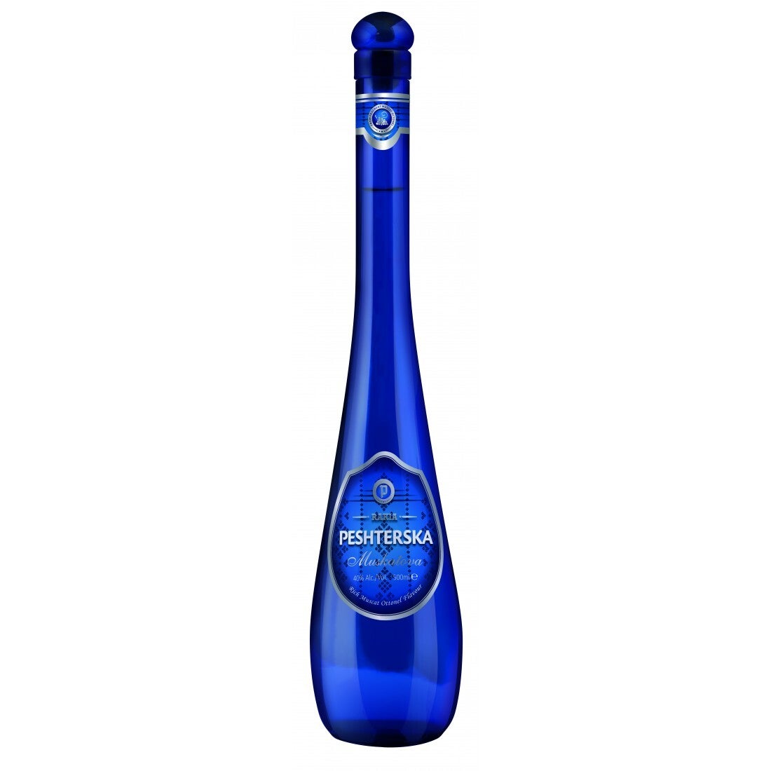 Peshterska Muskat Traubenschnaps alt Rakiya 500 ml