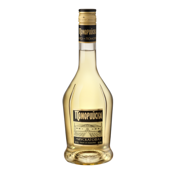 Pomoriiska Muskat Traubenschnaps Rakiya 700 ml