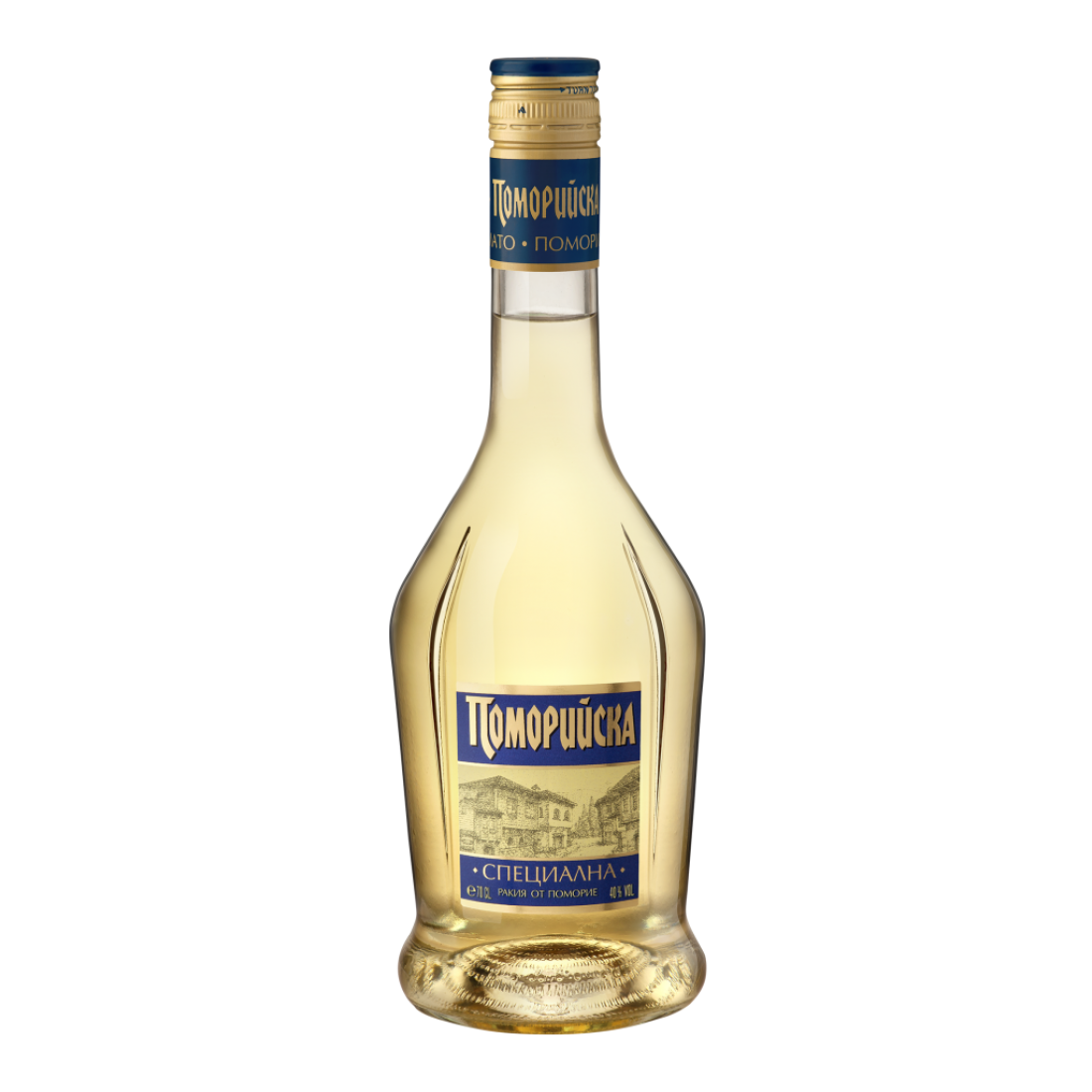 Pomoriiska Muskat Traubenschnaps Rakiya 700 ml