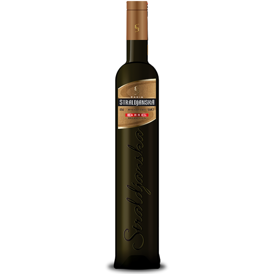 Straldjanska Barrel Selection Muscat Matured Rakiya 500 ml 40%