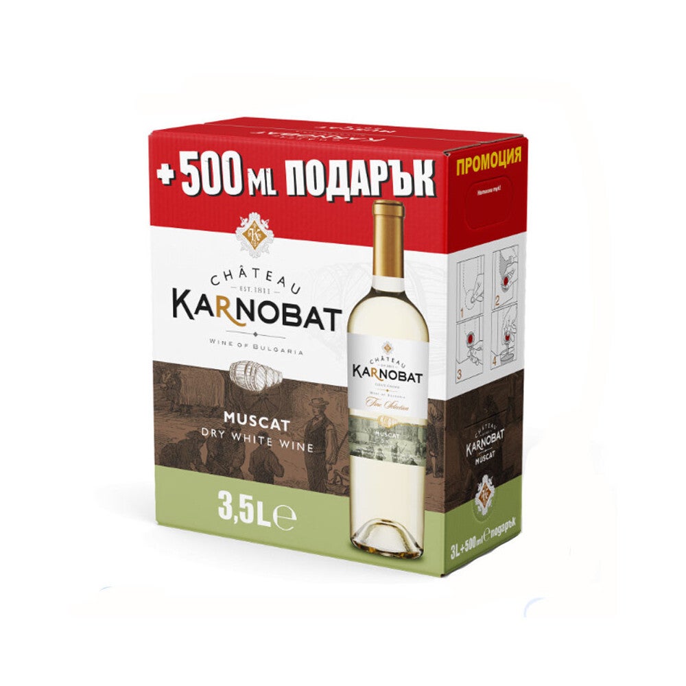 Karnobat Weiß Wein 3L