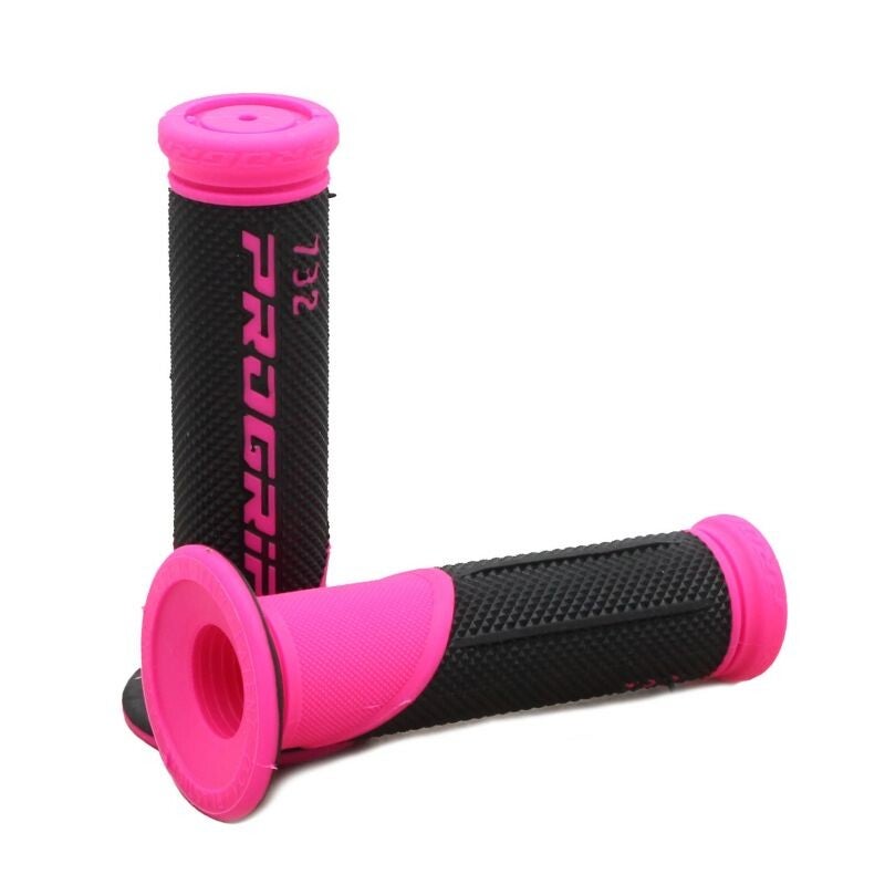 Puños carretera-scooter PROGRIP 732-297 fucsia negro