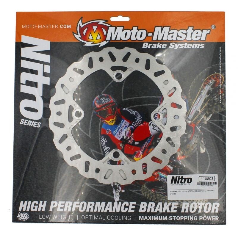 DISCO DE FRENO FLOREADO TRASERO NITRO SERIES MOTOMASTER 220MM LTZ / FKX / TRX