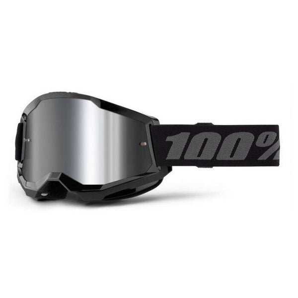 Gafas 100% Strata 2 M2 Lente Espejo NEGRO