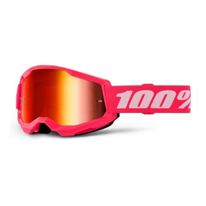 Gafas 100% Strata 2 M2 Lente Espejo Rosa