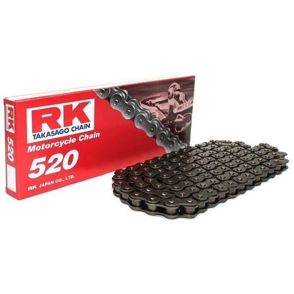 Cadena RK 520M con 100 eslabones negro