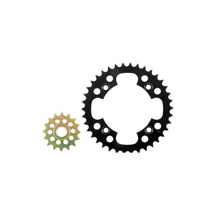 Kit Corona + Piñón Acero LTZ 400 09-12 (40/14 Dientes)