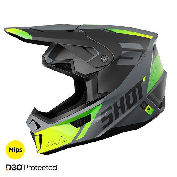 CASCO SHOT ULTRA NEON YELLOW MATT