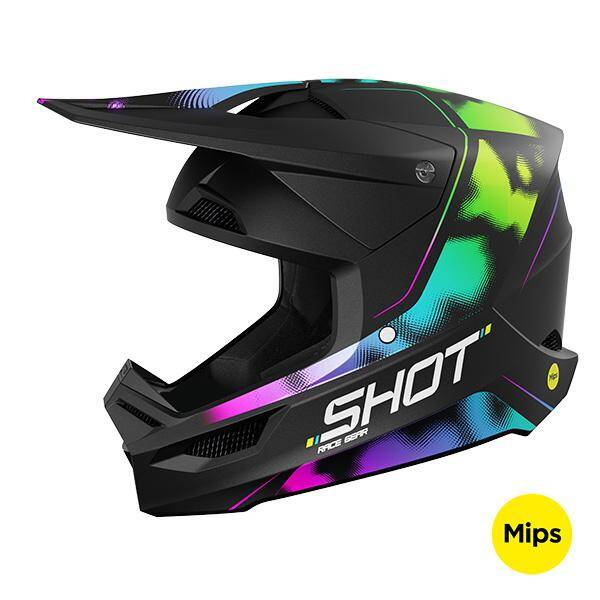 CASCO SHOT NITRO BLACK MATT ULTIMAS TALLAS