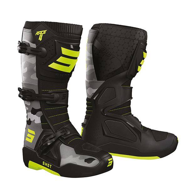 BOTAS SHOT CAMO NEON YELLOW