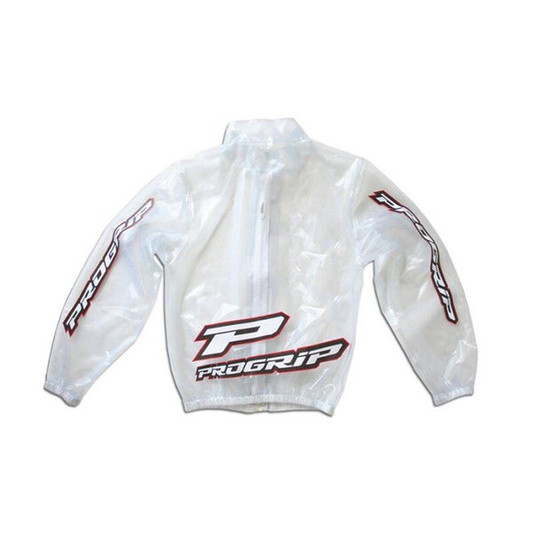 Chaqueta de agua Progrip 100% impermeable transparente