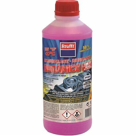 ANTICONGELANTE 1L VERDE/ROSA