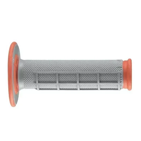Puños Renthal DL MX Full Waffle Gris naranja