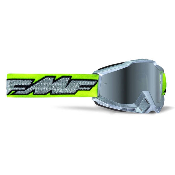 GAFAS FMF POWERBOMB GOGGLE ROCKET SILVER LIME