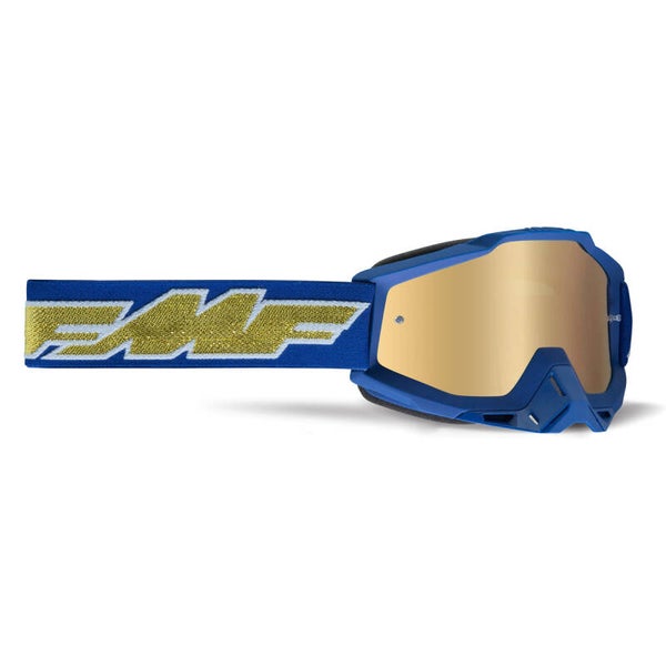 FMF POWERBOMB GOGGLE ROCKET DEEP NAVY GOLD