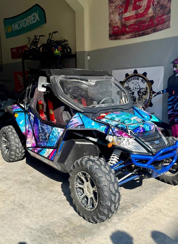 VINILOS PERSONALIZADOS QUAD/MOTO/BUGGY BAJO PEDIDO