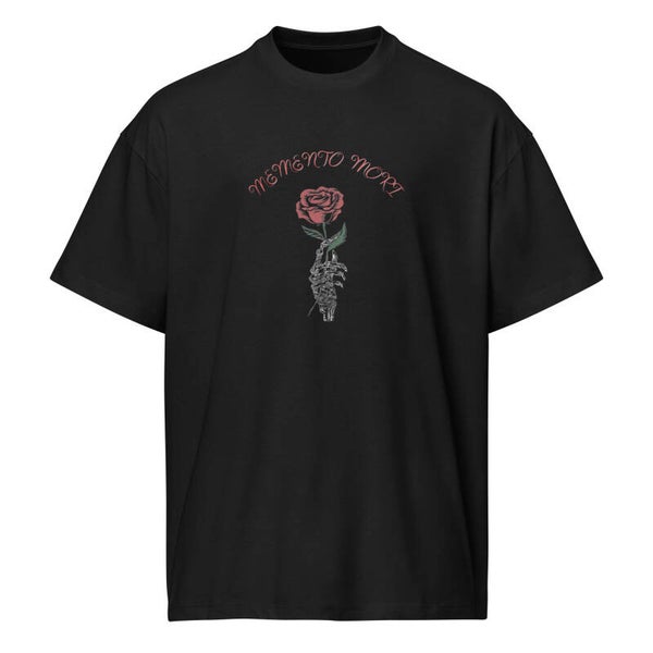 T-Shirt Noir "Memento Mori"