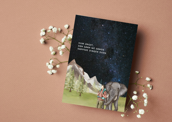 Kaart Kom Angst (A6)