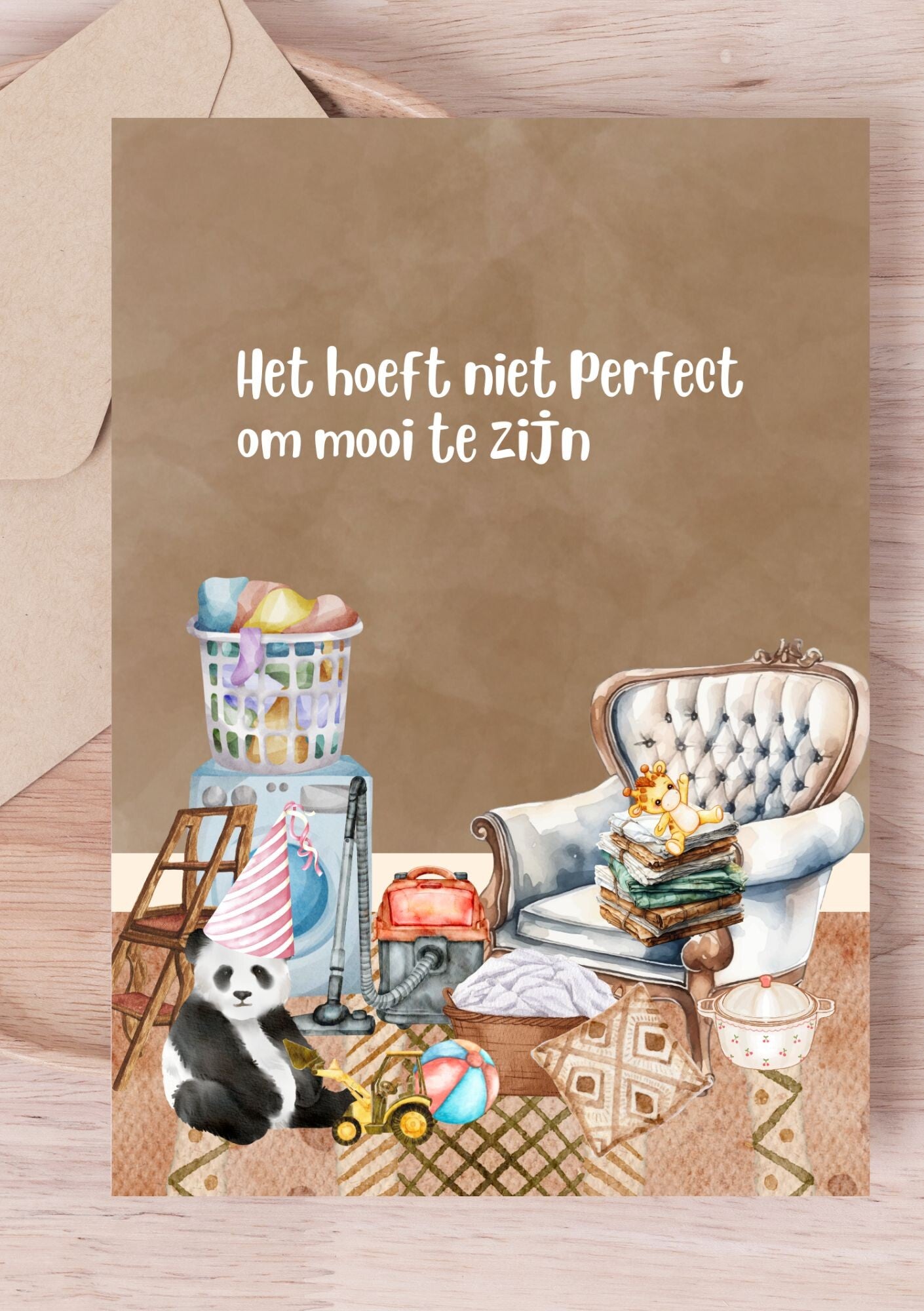 Kaart A6 - Niet perfect