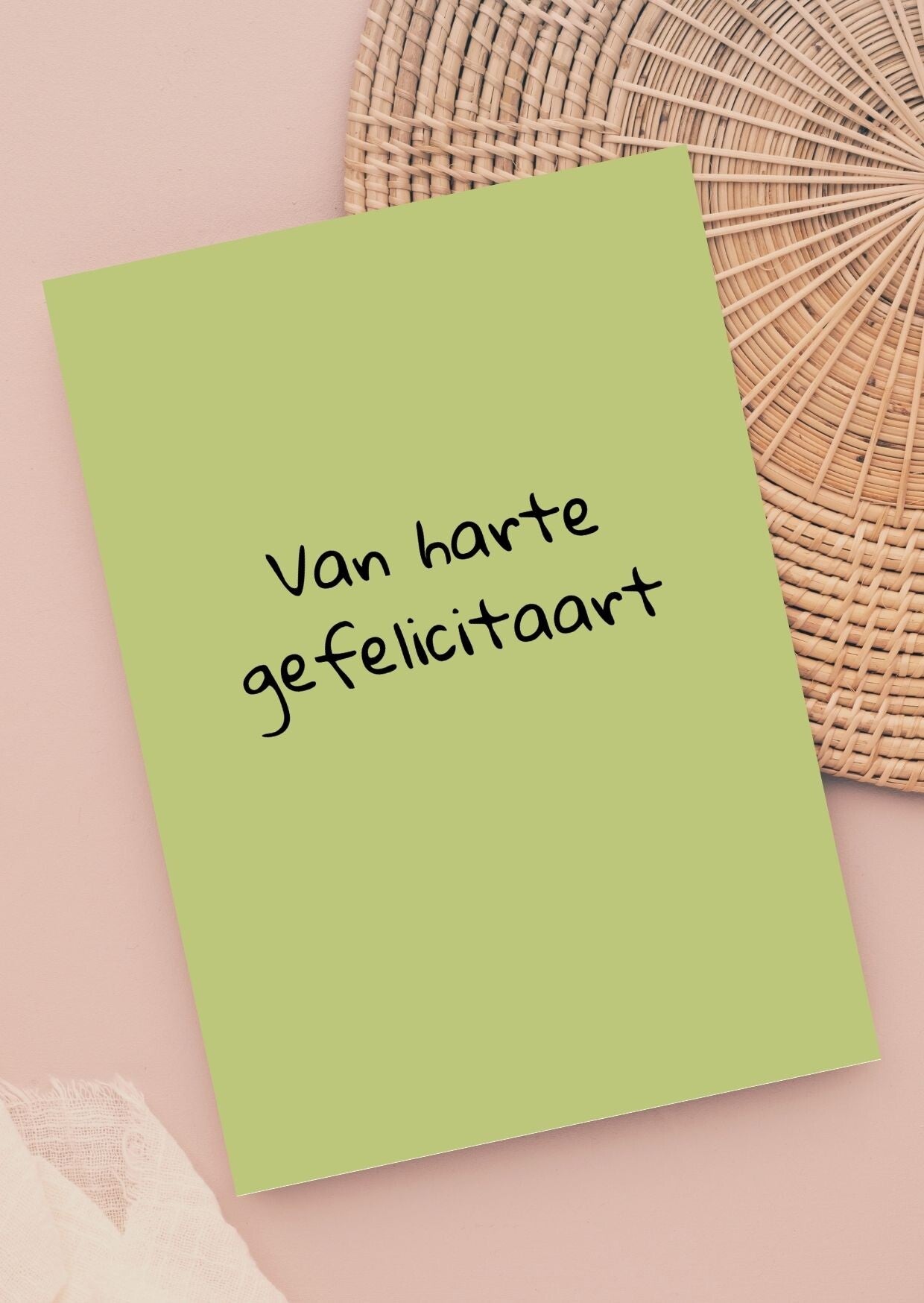 Kaart A6 - Gefelicitaart