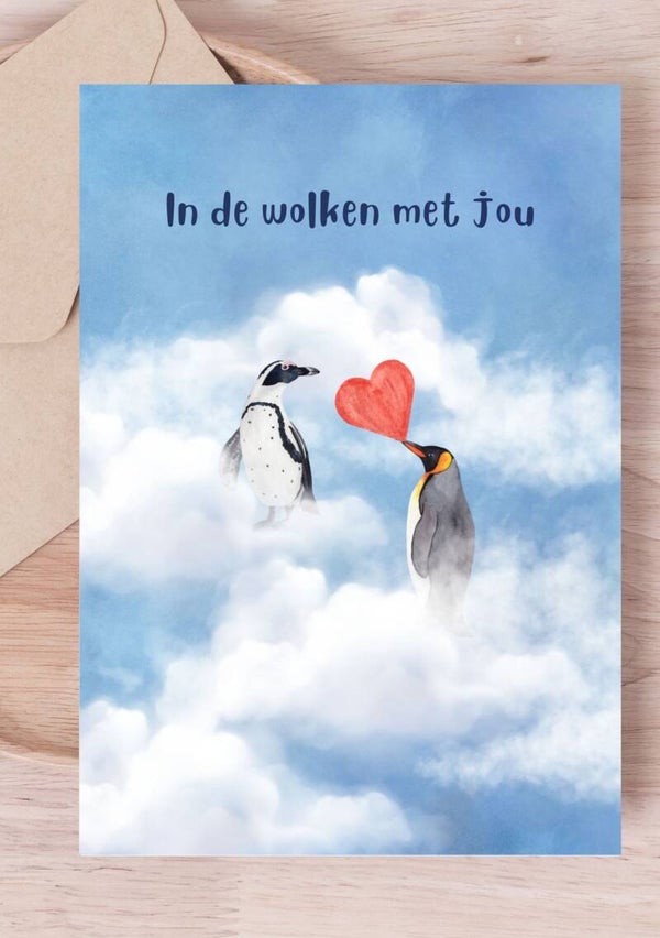 Kaart A6 - In de wolken