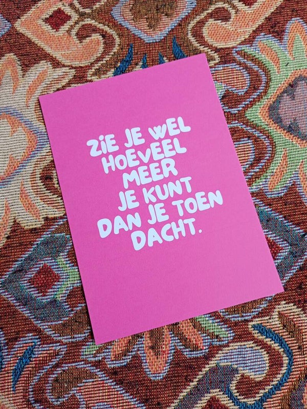 Kaart - Meer dan je toen dacht A6