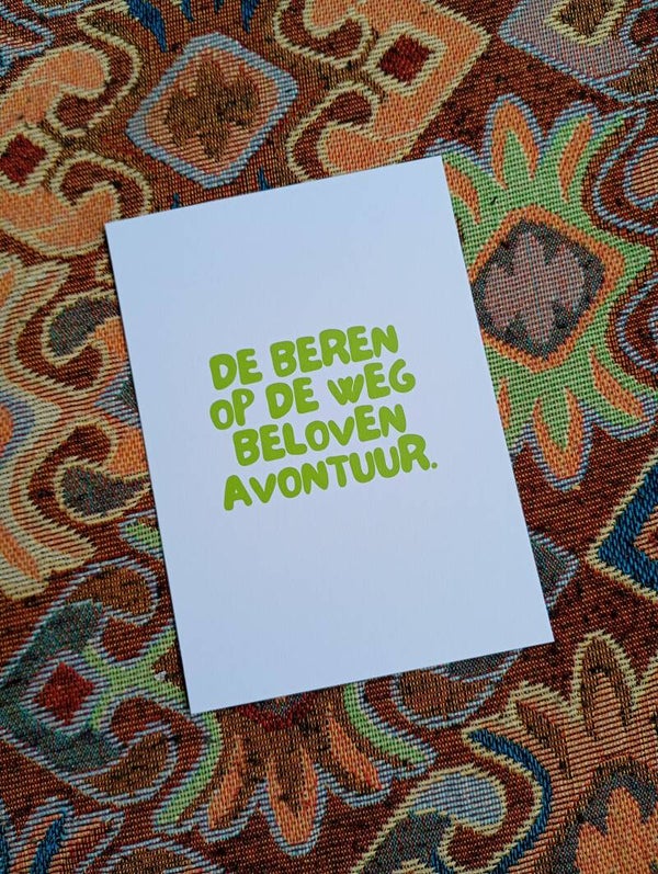 Kaart - De beren op de weg A6