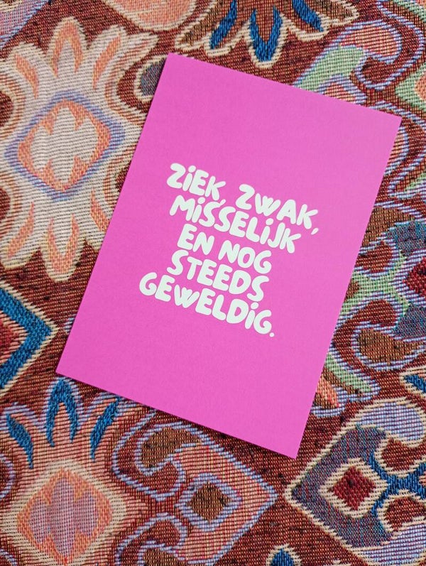 Kaart - Nog steeds geweldig A6