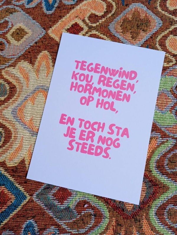 Kaart - Je staat er nog steeds A6