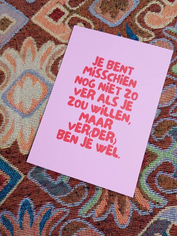 Kaart - Wel al ver(der) A6