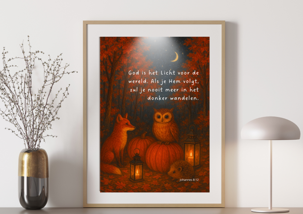 Herfst/Winterposter - Licht voor de wereld