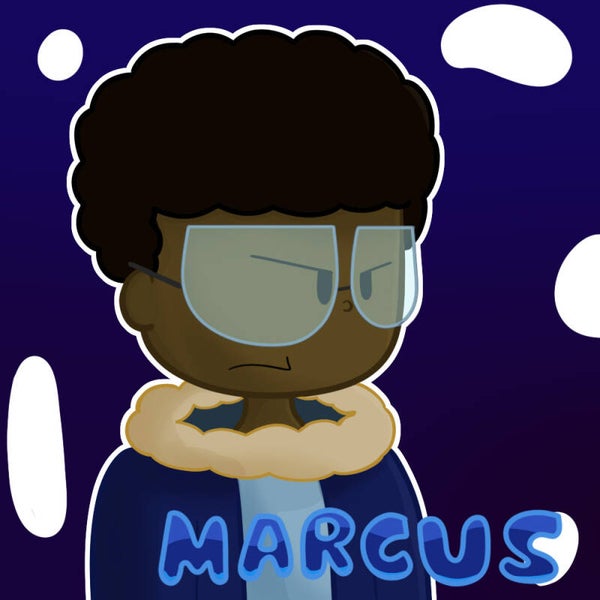 Marcus Character Sticker