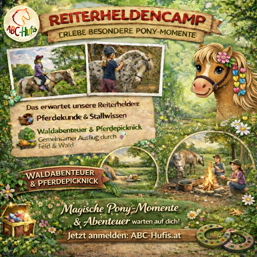 Reiterheldencamp / Einzelne Tage buchbar!  14.5-17.5.2026