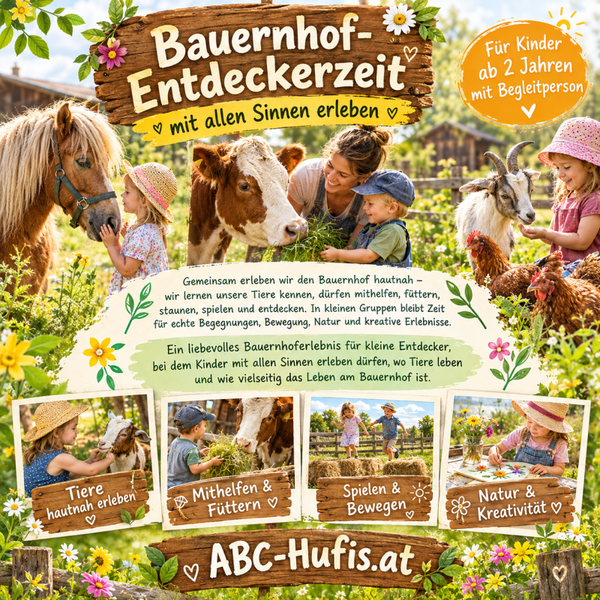 Bauernhof - Entdeckerzeit