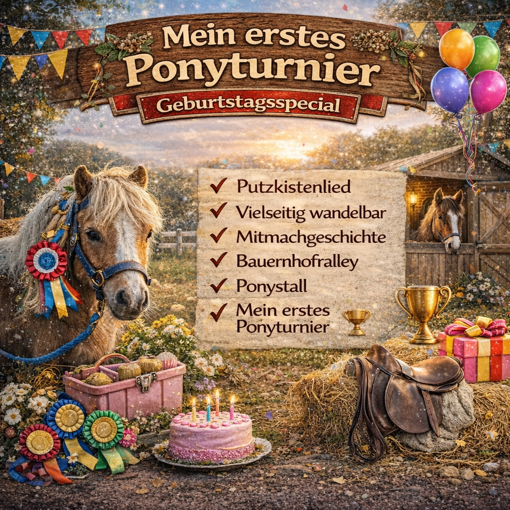 Geburtstagsspecial - Mein erstes Ponyturnier
