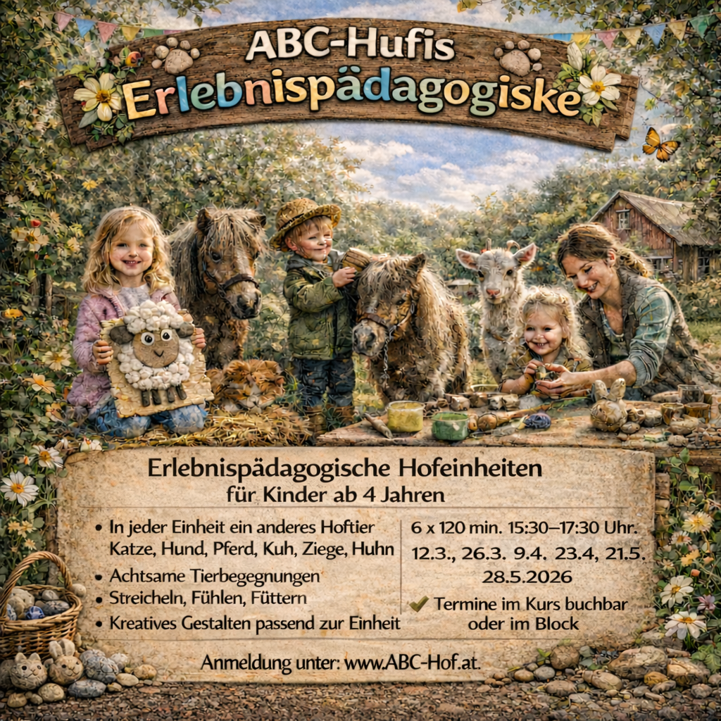 ABC-Hufis Erlebnispädagogik Probeeinheit buchbar