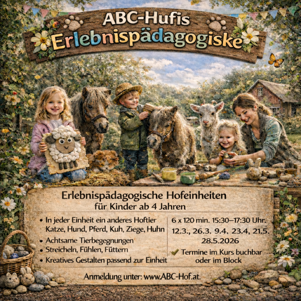 ABC-Hufis Erlebnispädagogik Probeeinheit buchbar