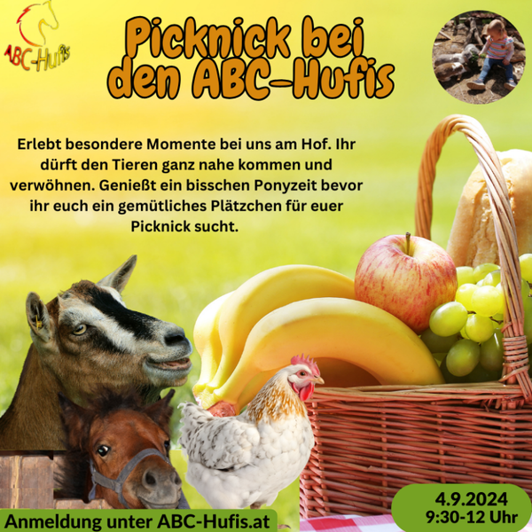 Picknick am Bauernhof 4.9.2024
