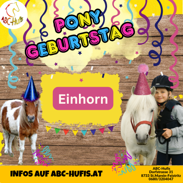 Einhornabenteuer ab 4 Jahre